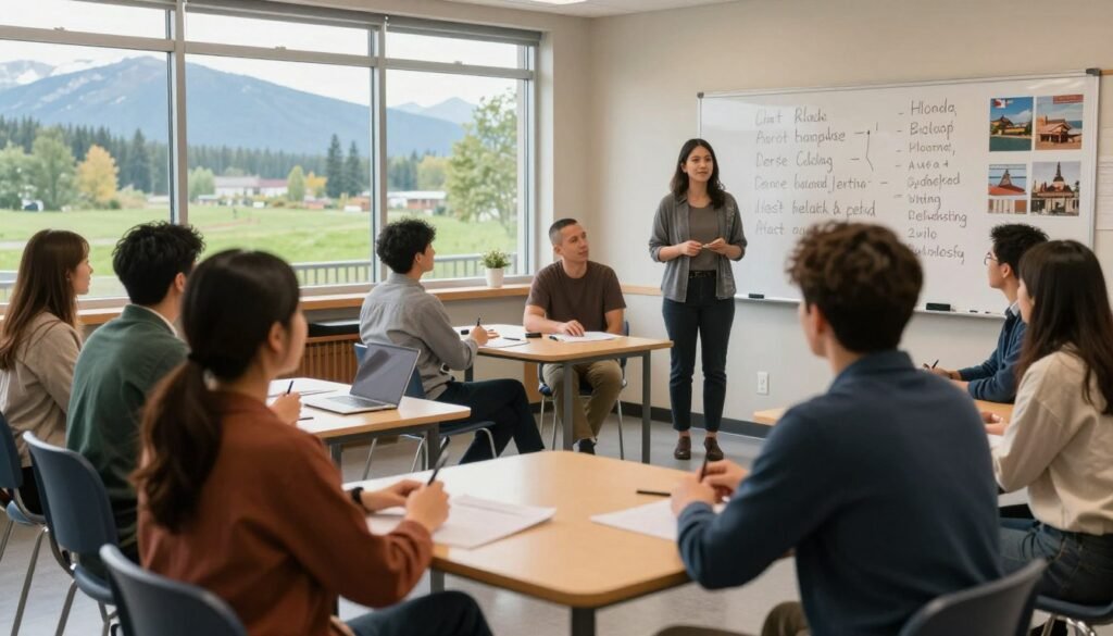 คอร์สเรียนภาษาในแคนาดา