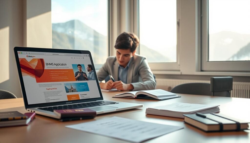 วิธีสมัคร BHMS Switzerland