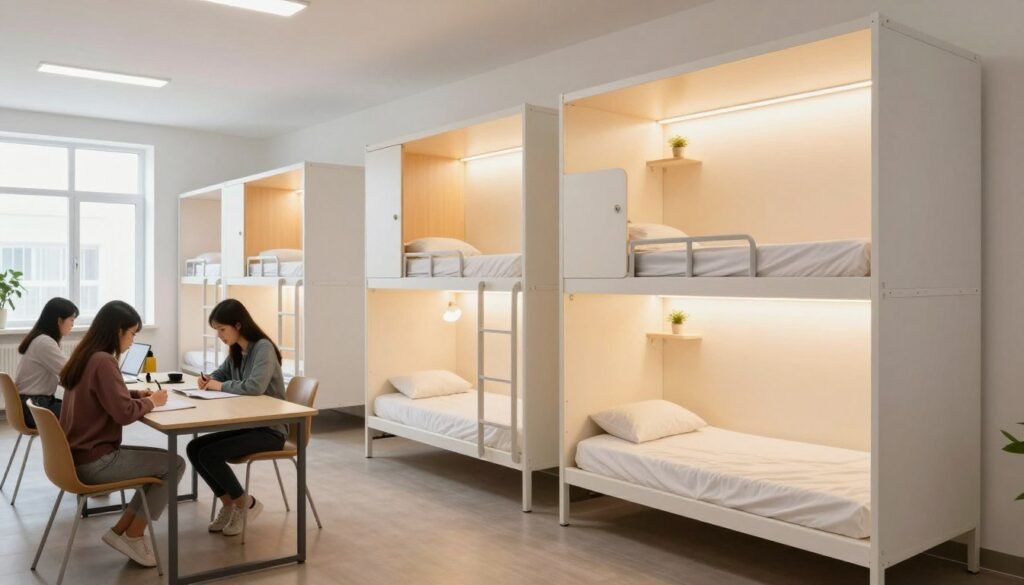 หอพักแบบ Capsule หอพักแบบ Capsule