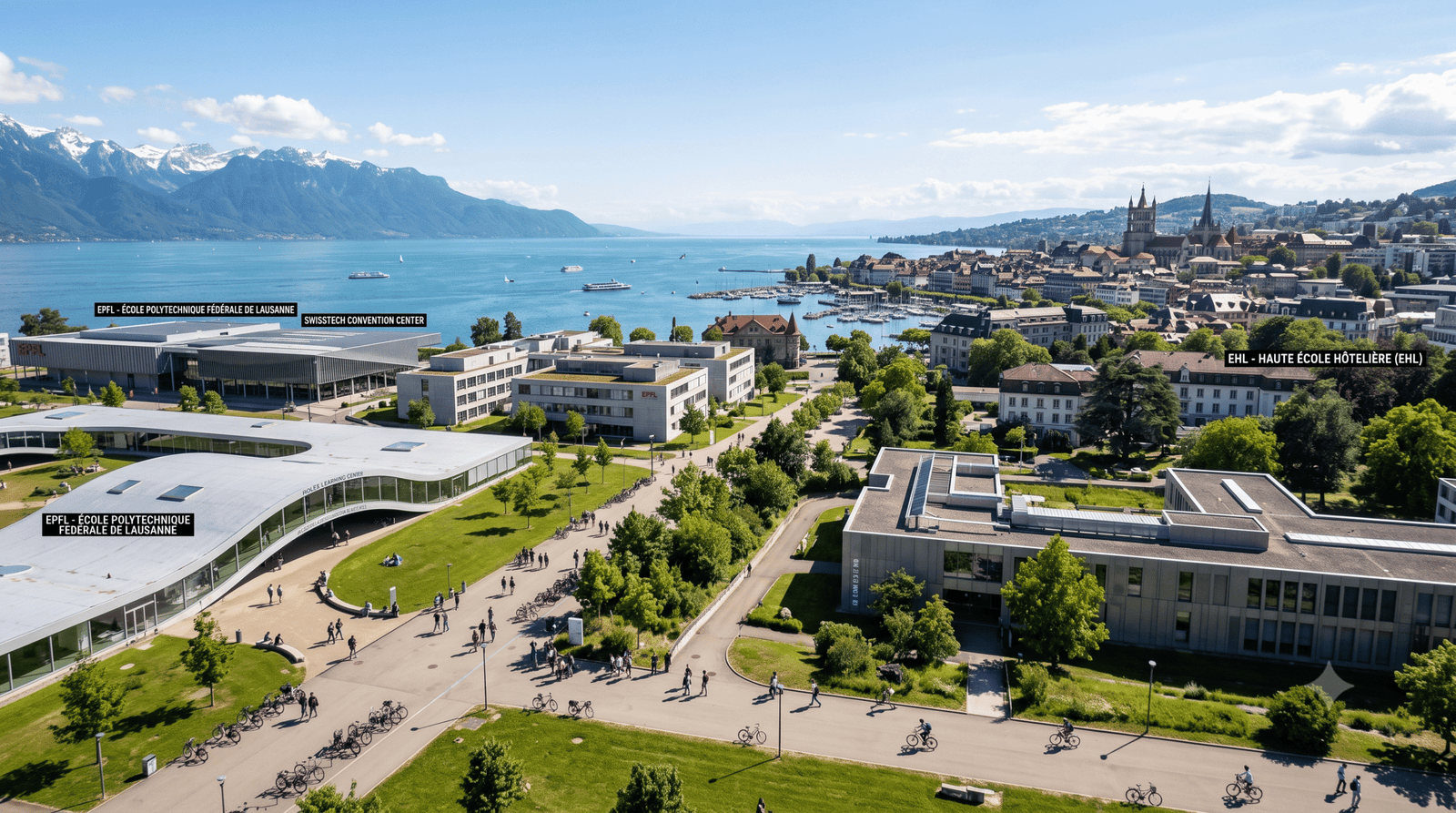 โลซาน (Lausanne) เมืองมหาวิทยาลัยเรียนต่อสวิตเซอร์แลนด์