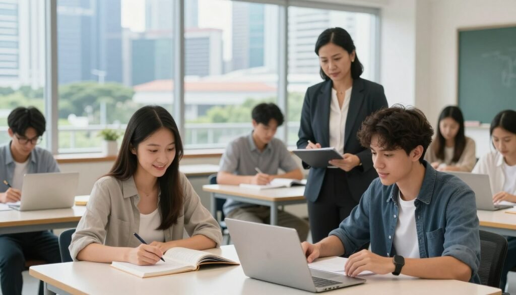 เรียนภาษาที่สิงคโปร์ดีไหม? รวมค่าใช้จ่าย โรงเรียนแนะนำ และข้อดีที่ควรรู้