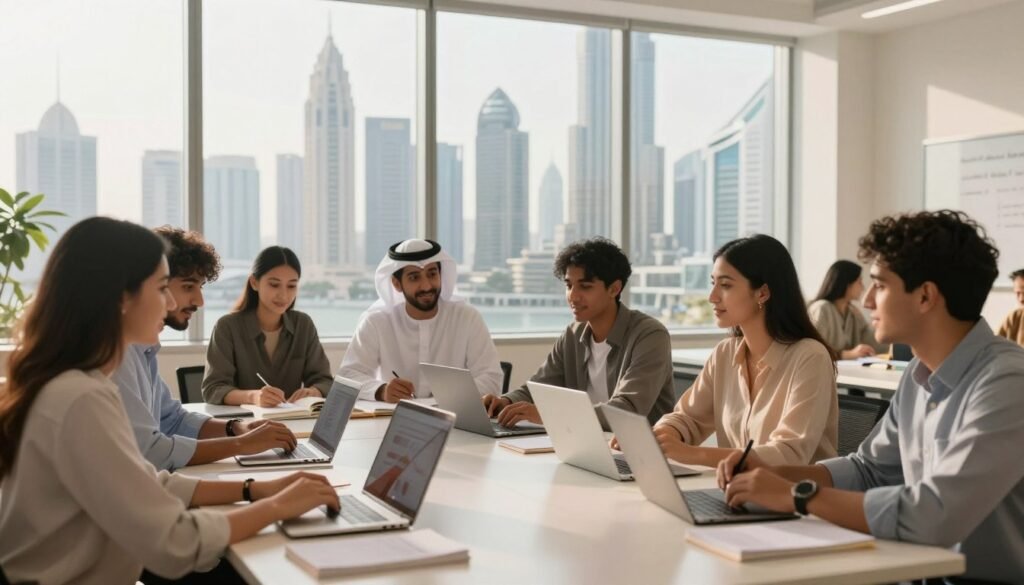 โรงเรียนเรียนภาษาที่  Dubai